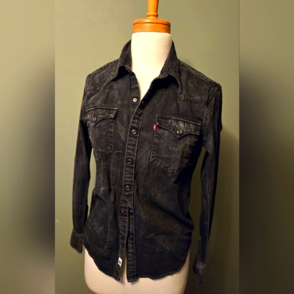 Levi's Western Cone Denim Shirt - Picture 1 of 9